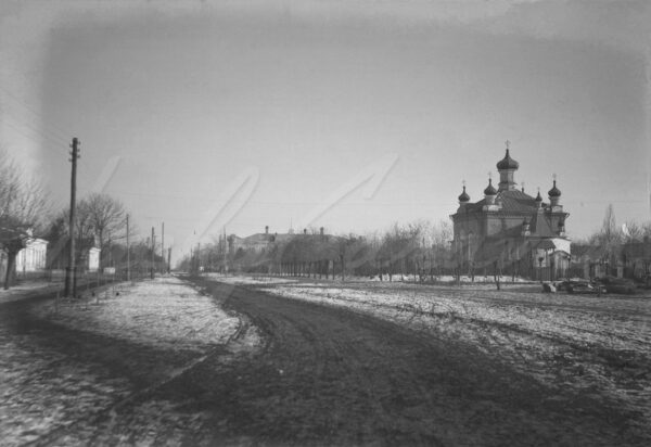 Church of the 55th Podolsk Infantry Regiment on Sophiaskaya, Bender (alias Bendery or Tighina) in 1918 formerly in Romania, today in Moldova / Transnistria)