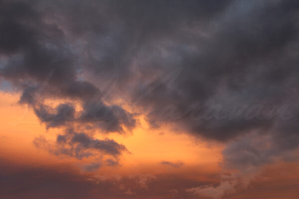 Clouds at sunset