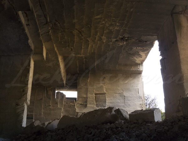Abandoned underground quarry