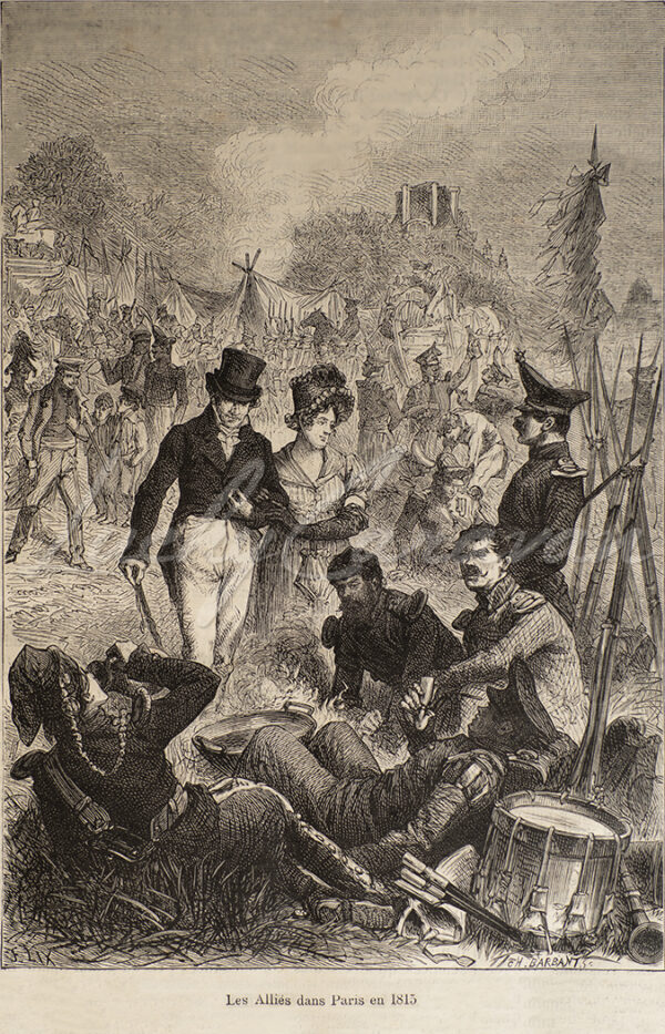 The Allies in Paris... in 1815