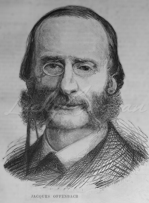 portrait of Jacques Offenbach