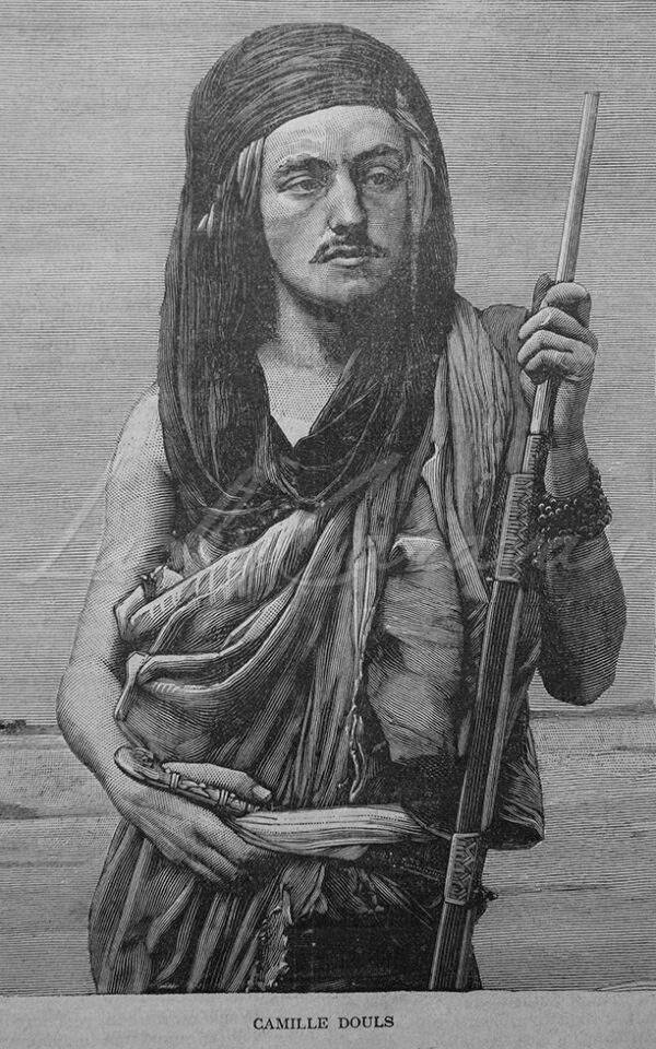 A portrait of explorer Camille Douls