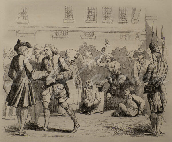The chainlocking of convicts