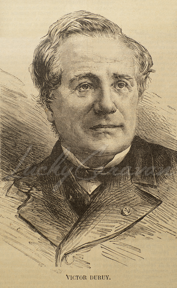 Portrait of French politician and historian Victor Duruy