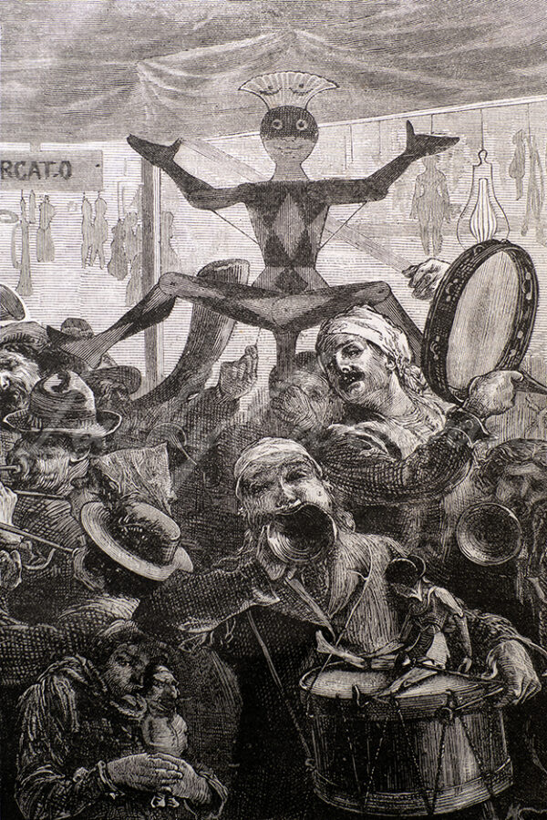 The Befana Fair, during the Italian end-of-year celebrations