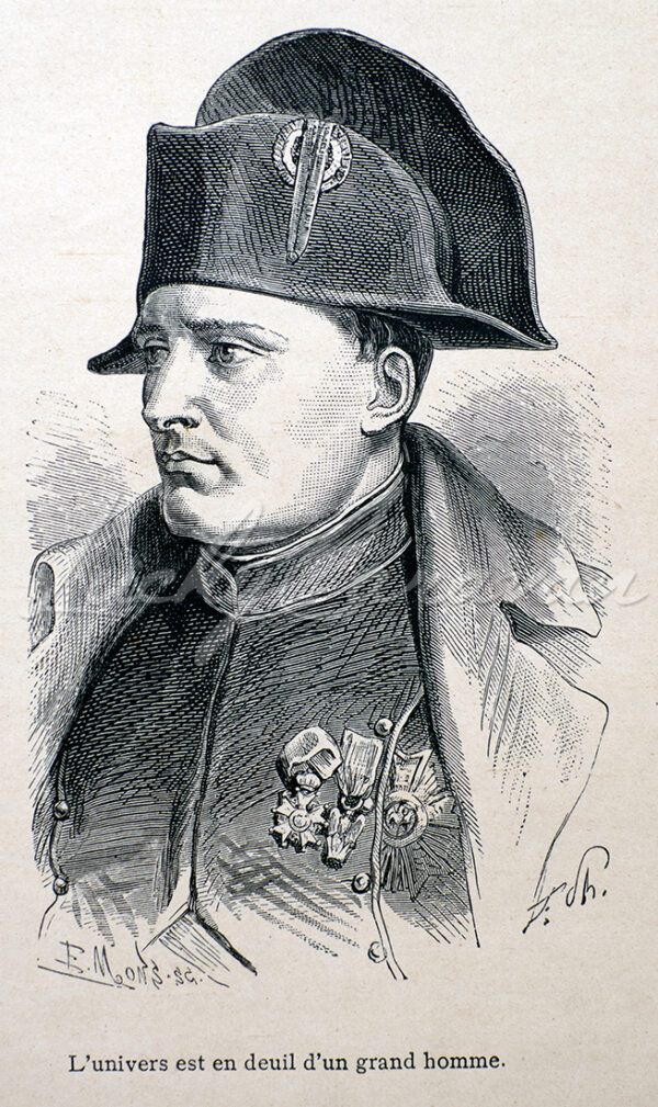Portrait of Emperor Napoleon in his final years