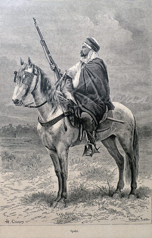 A Spahi, late 19th century