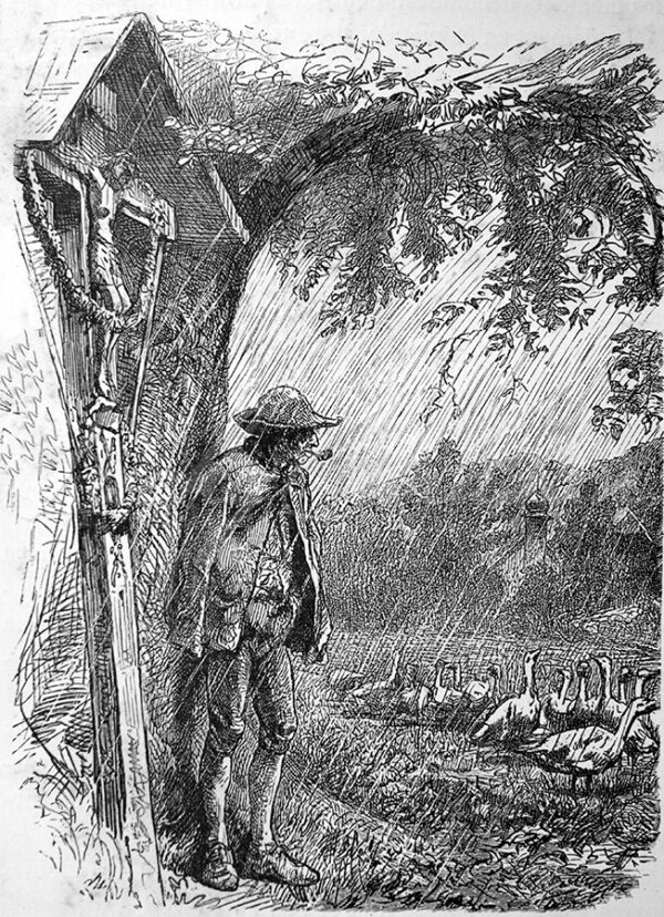 The roadmender in the rain