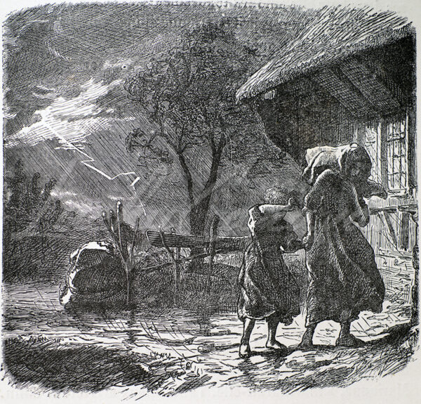 Barefoot in the rain