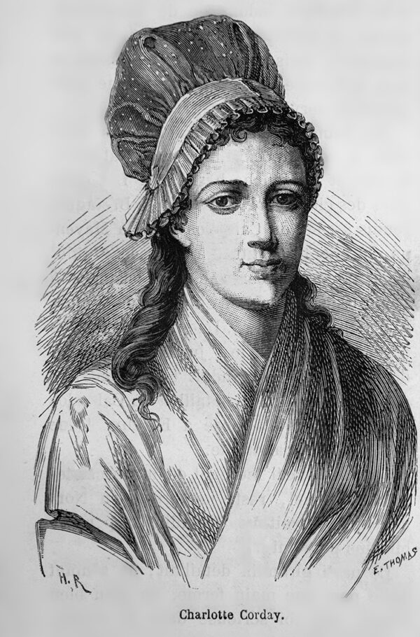 Portrait of Charlotte Corday
