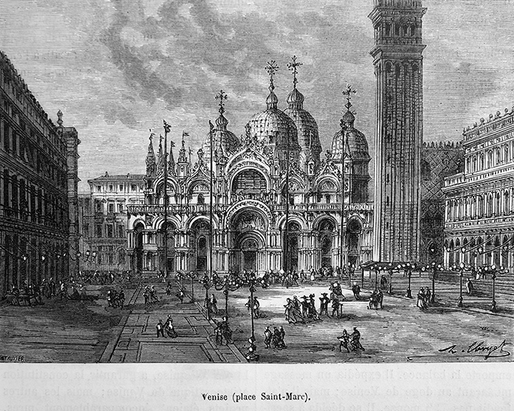 View of St Mark’s Square, Venice, late 18th century