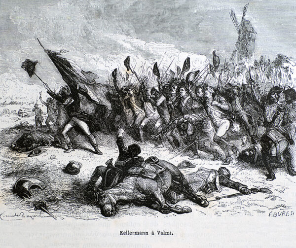 General Kellerman at the Battle of Valmy