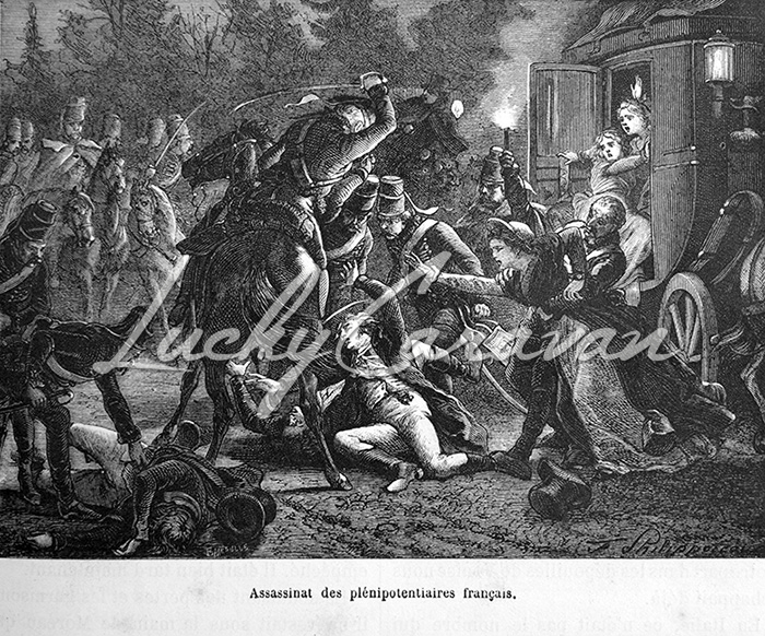 Assassination of the French ministers plenipotentiary
