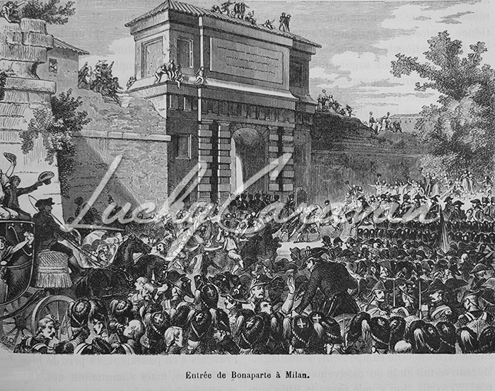 Bonaparte’s entry into Milan