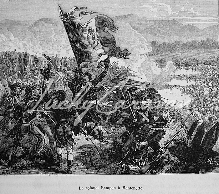 General Rampon at the Battle of Montenotte