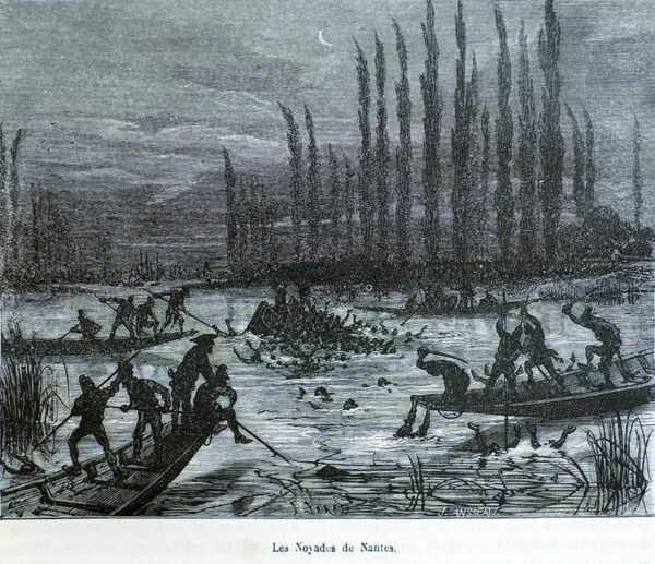 The drownings in Nantes, during the Reign of Terror
