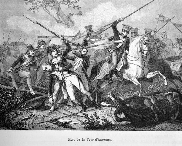 Death of La Tour d'Auvergne