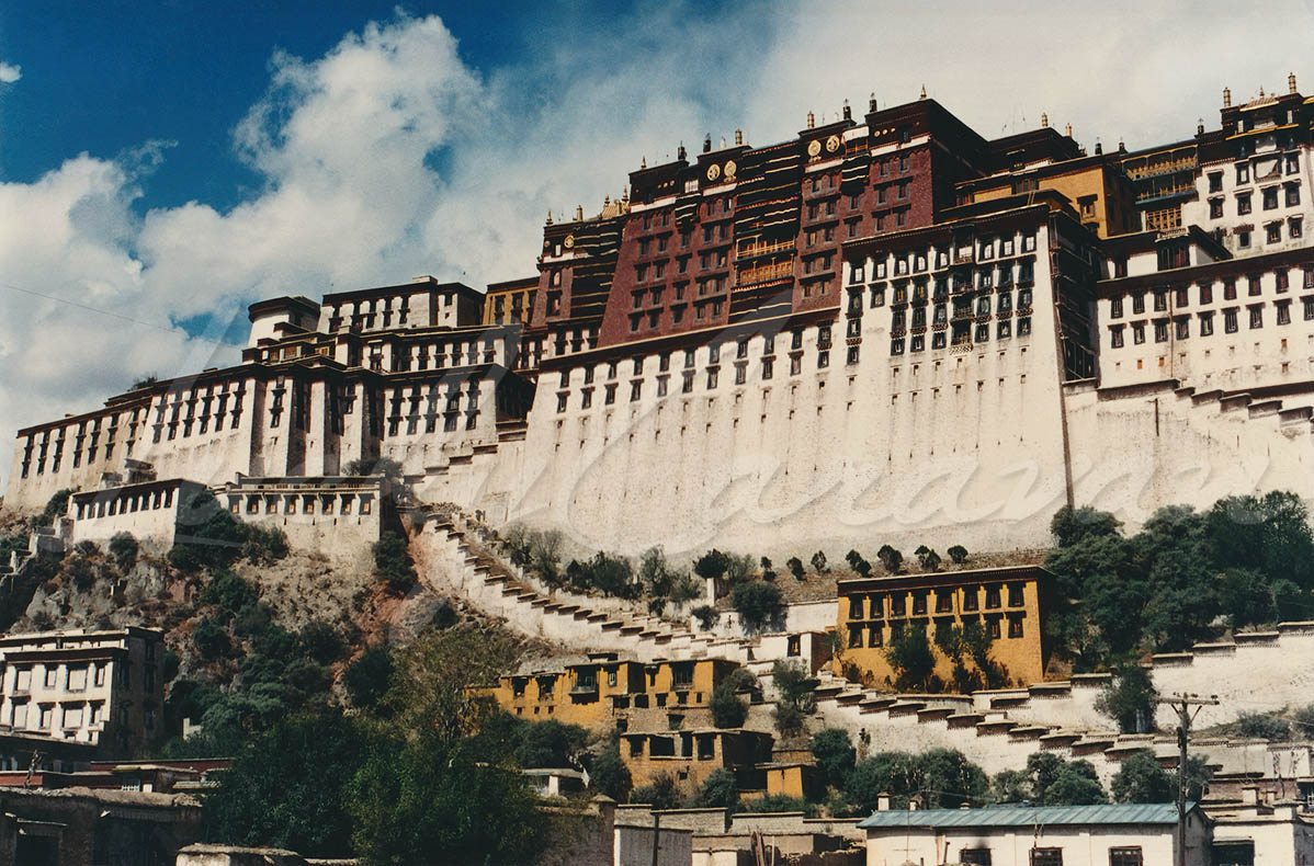 Potala Palace, Lhasa, in the Tibet Autonomous Region (China) in 1992.